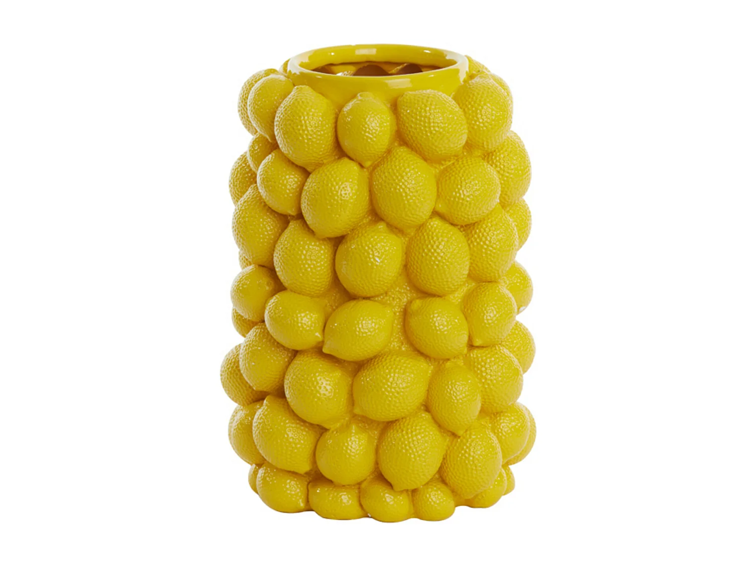 Vase CITRON - Ø23,5x33cm - Jaune