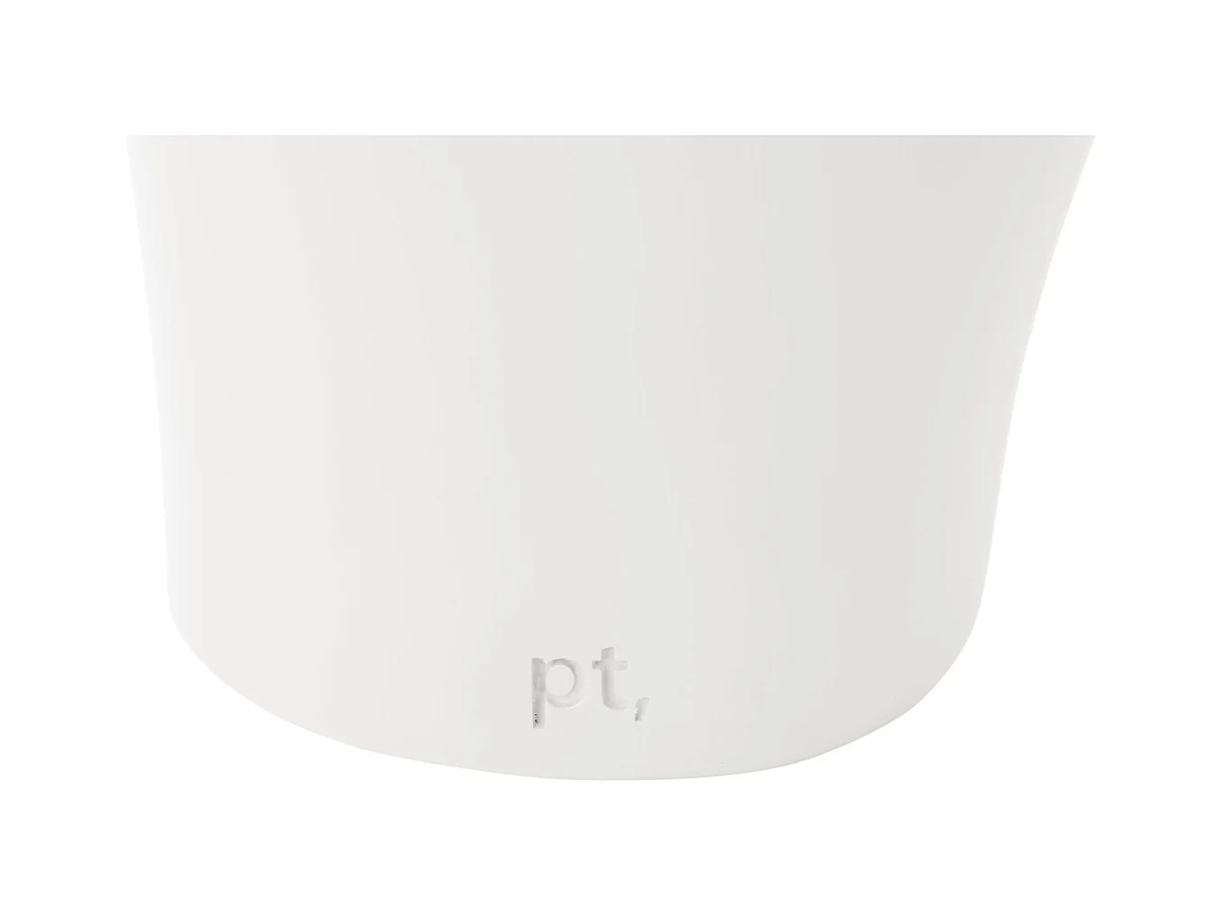 Vase Organic Curves Groß - Weiß