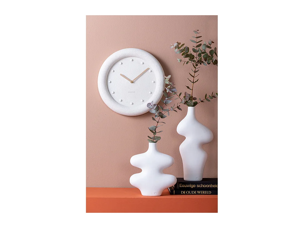 Vase Organic Curves Groß - Weiß