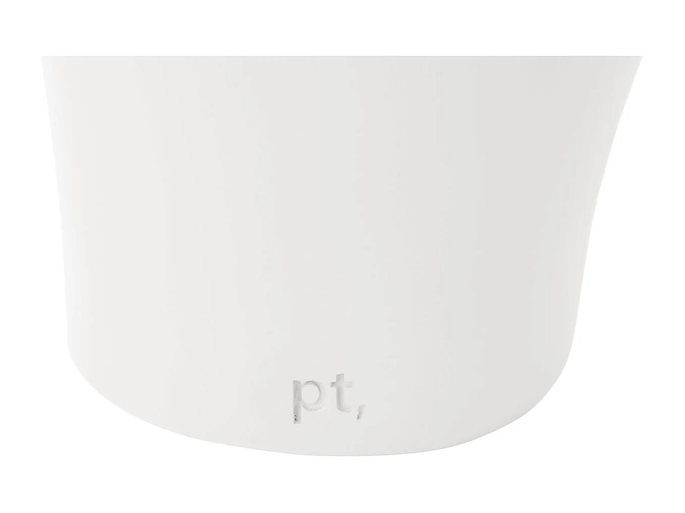 Vase Organic Curves Grand Modèle - Blanc