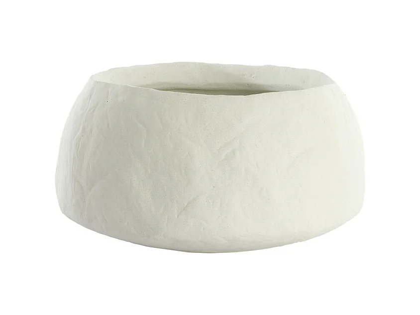 Vase TINGRI - Ø56x29cm - Blanc