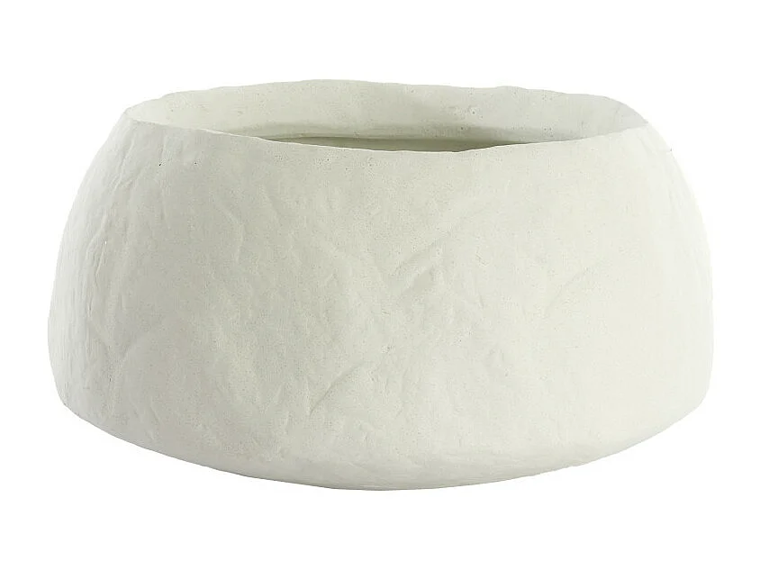 Vase TINGRI - Ø56x29cm - Blanc