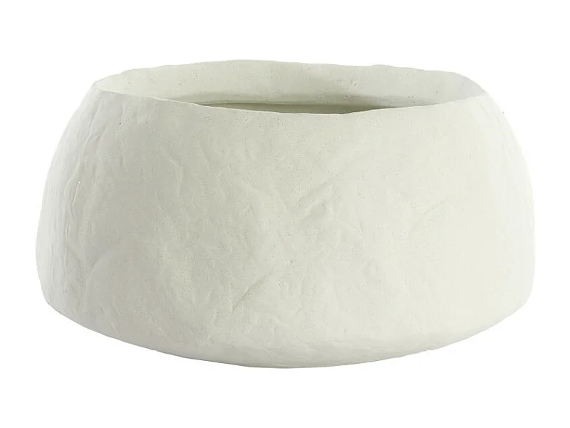 Vase TINGRI - Ø56x29cm - Blanc