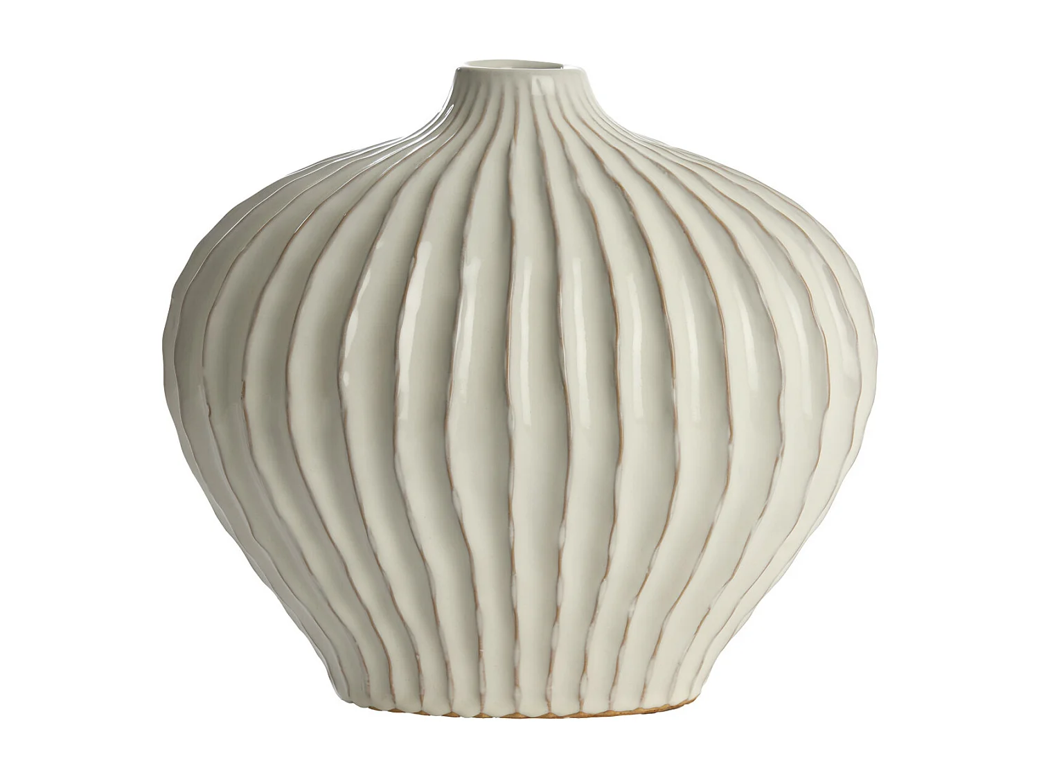 Vase LORITO - 35x21x30cm - Blanc