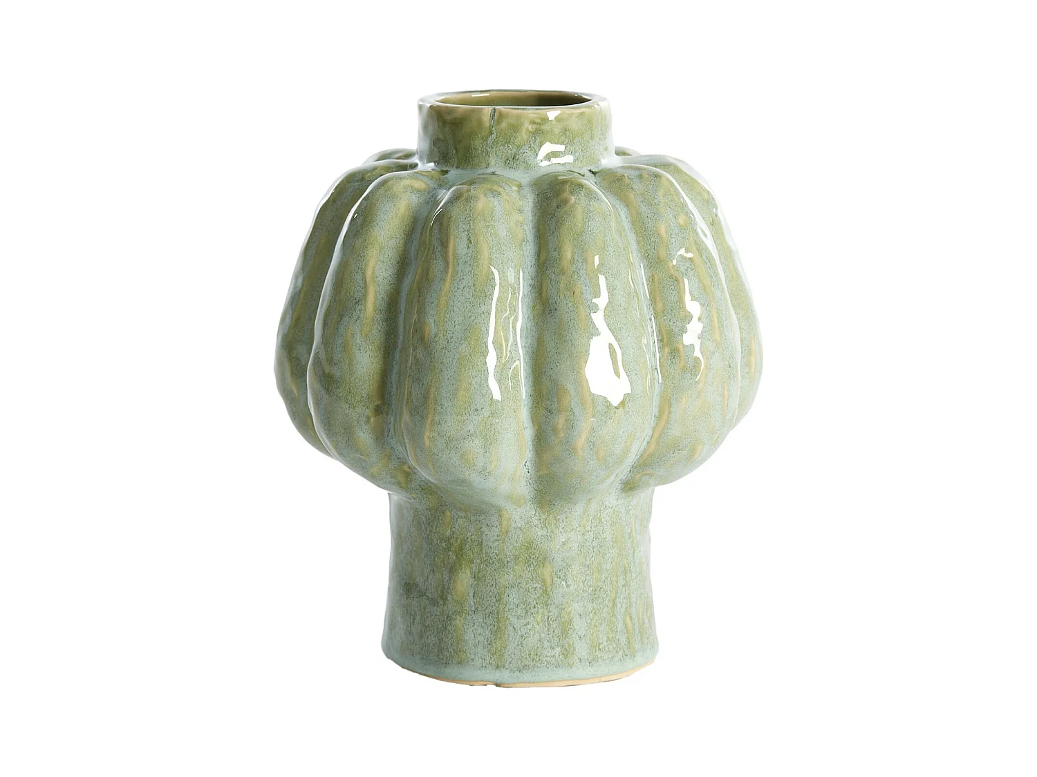 Vase ALIVERI - Ø21,5x25cm - Vert