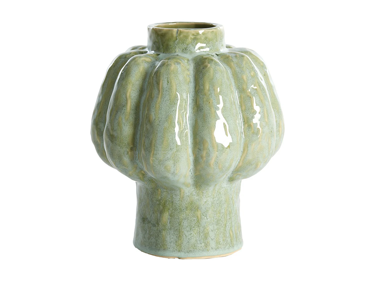Vase ALIVERI - Ø21,5x25cm - Vert