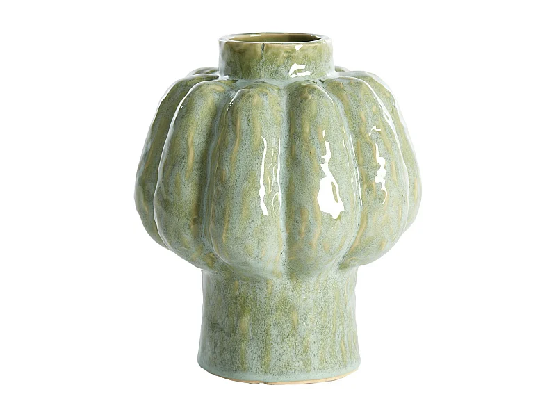 Vase ALIVERI - Ø21,5x25cm - Vert