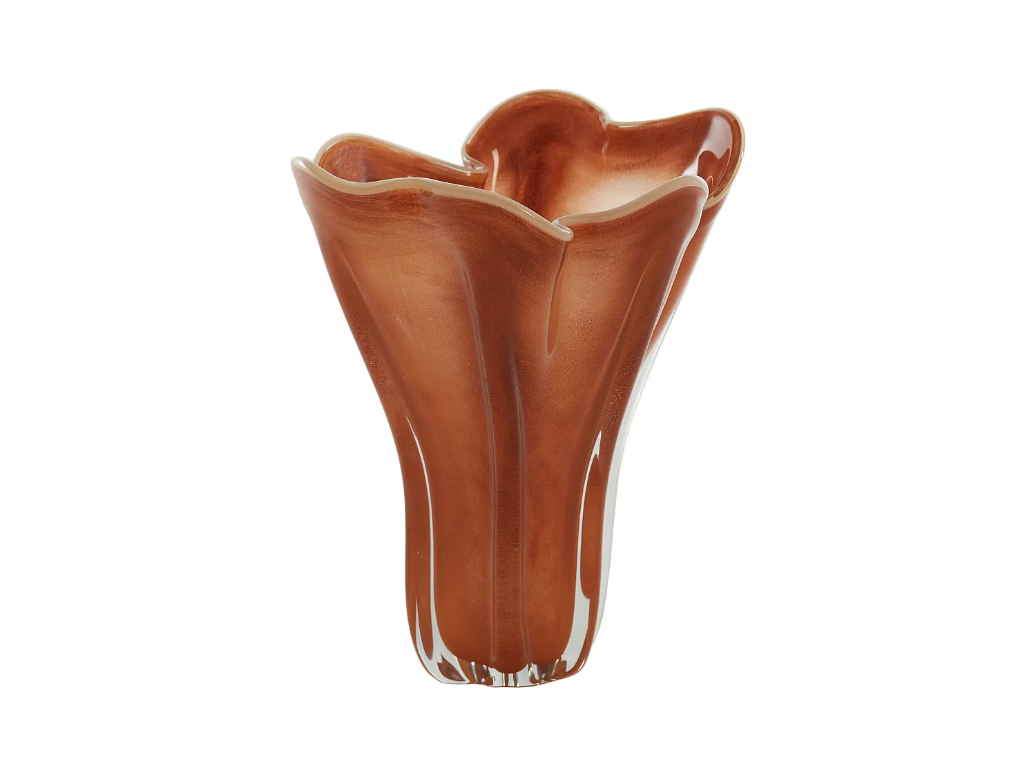 Vase KAZUNO - Ø26x32cm - Orange