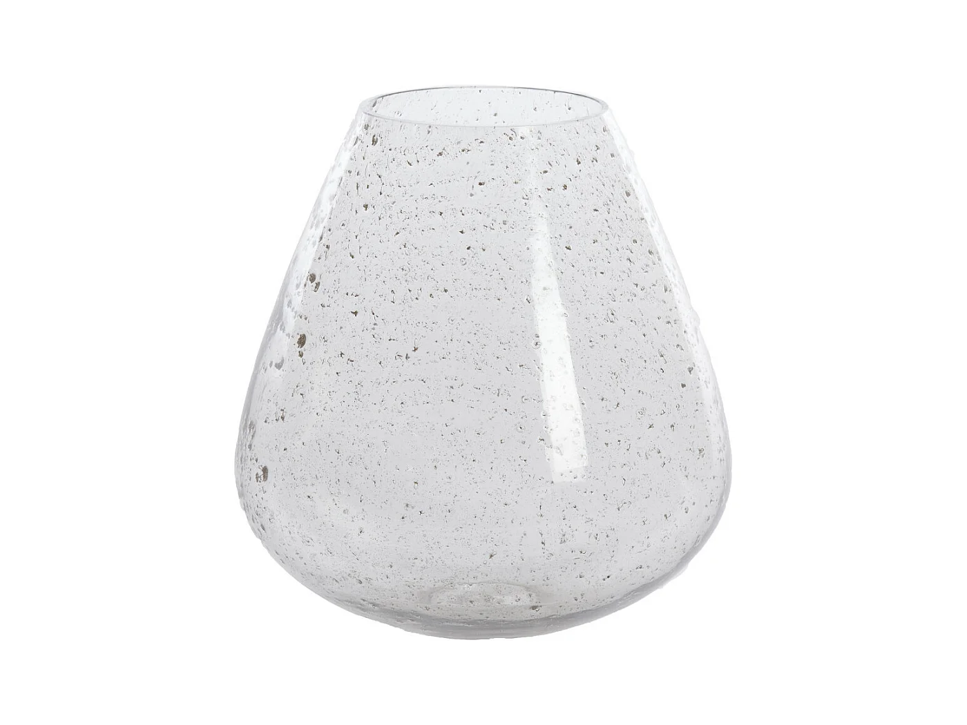 Vase LATERZA - Ø27x30cm - Transparent