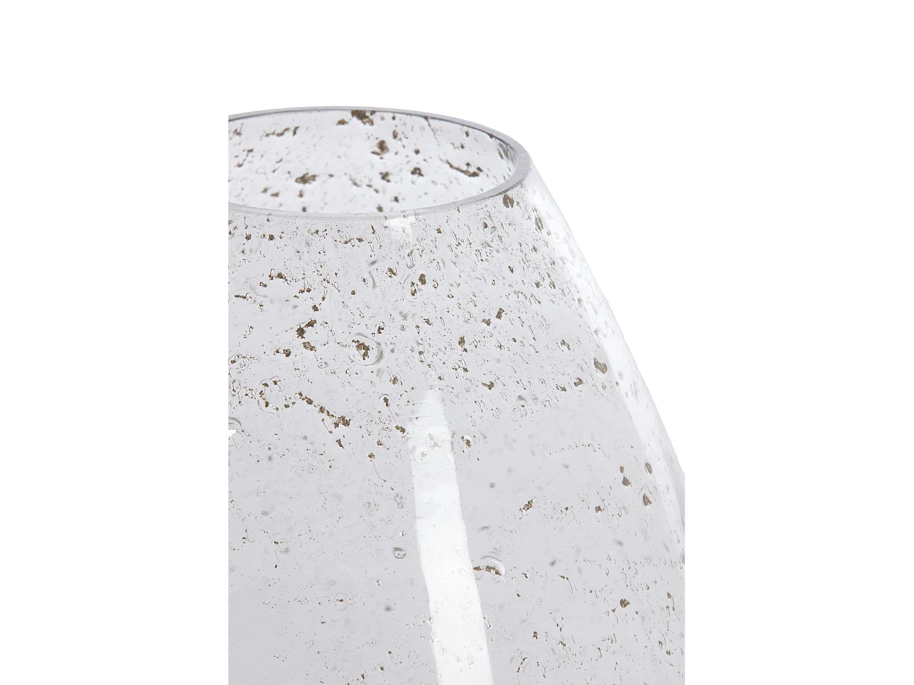 Vase LATERZA - Ø27x30cm - Transparent