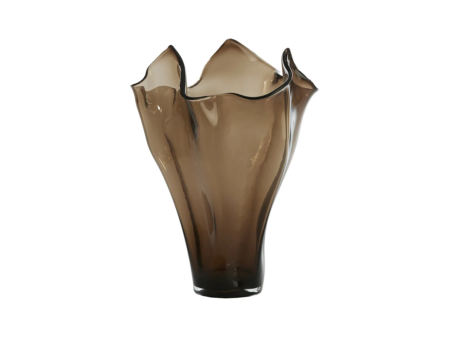 Vase AIORA - Ø42x53cm - Marron