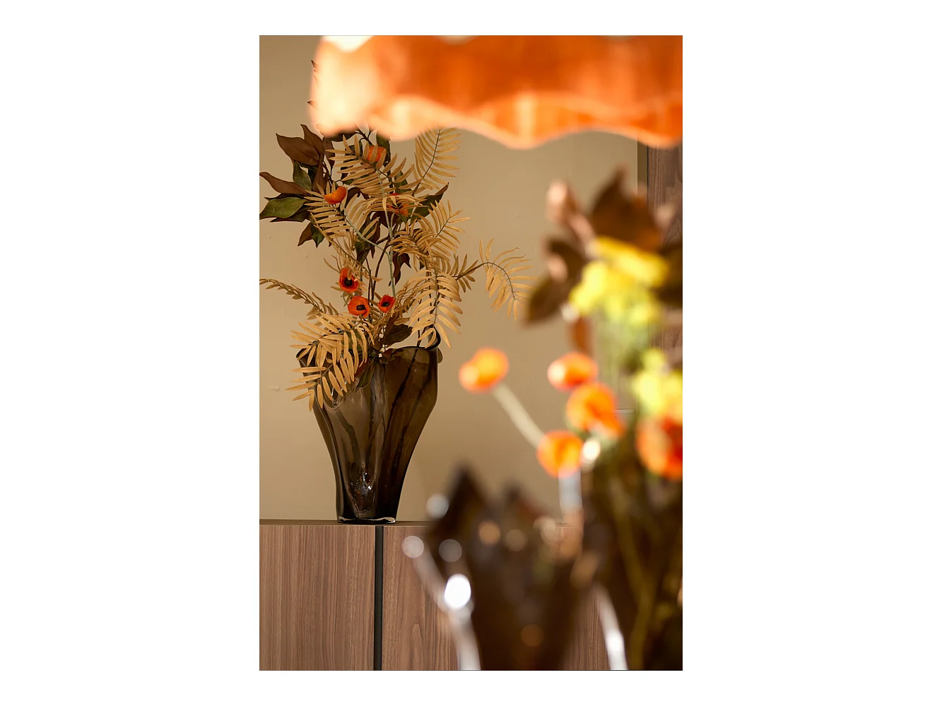 Vase AIORA - Ø42x53cm - Marron