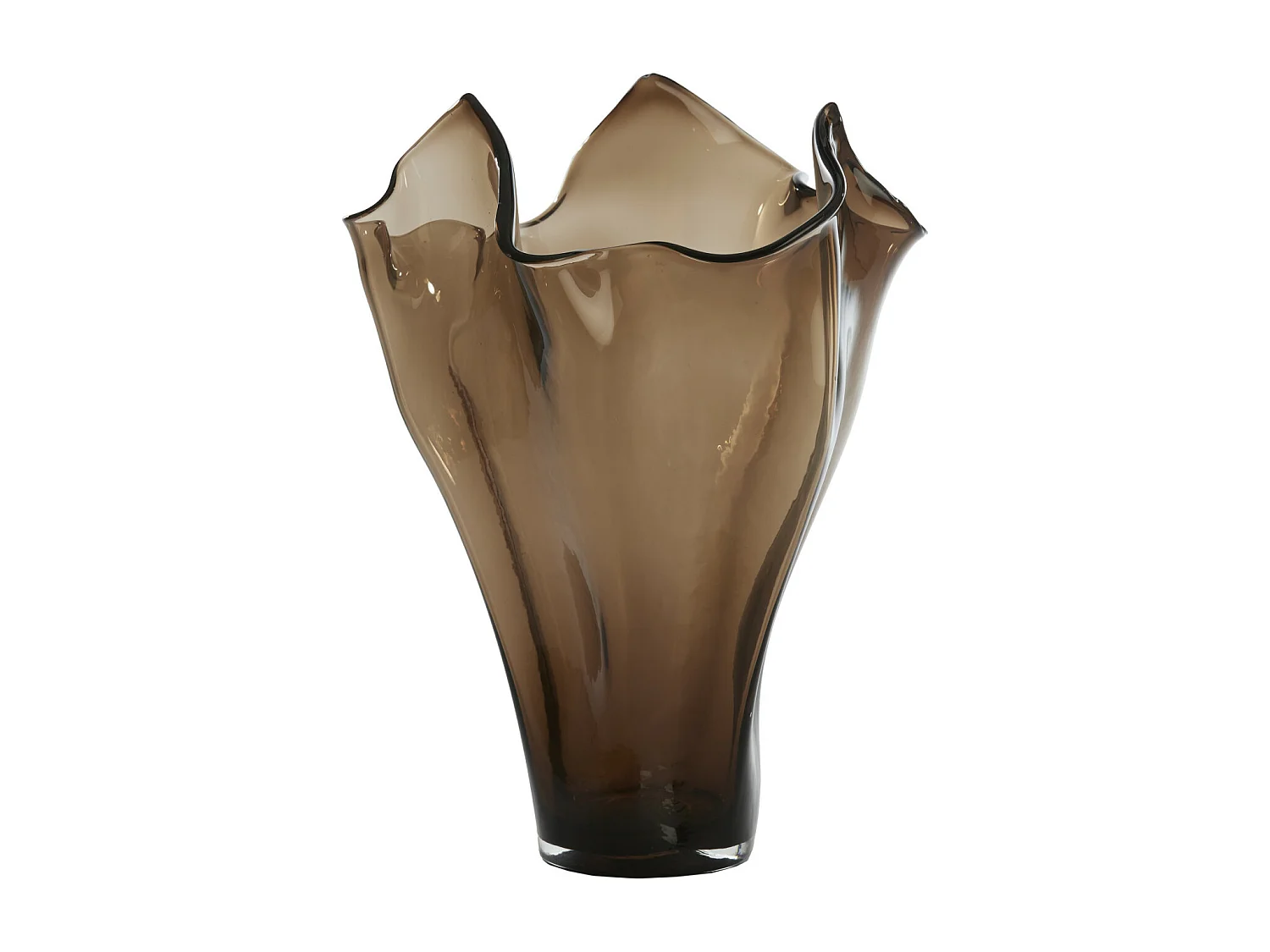 Vase AIORA - Ø42x53cm - Marron