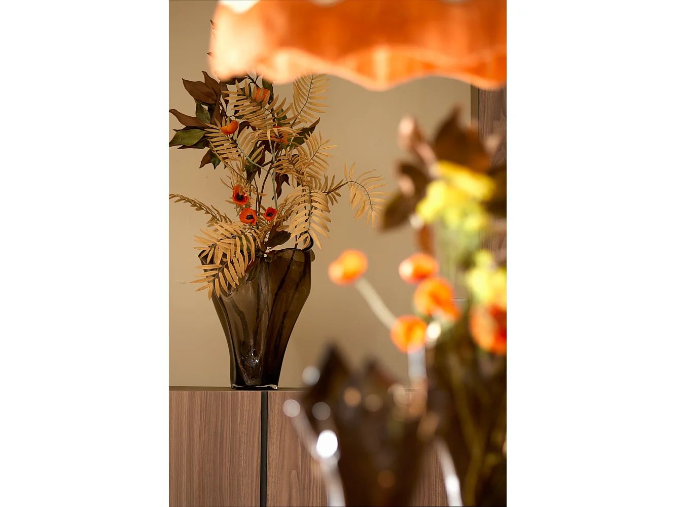 Vase AIORA - Ø42x53cm - Marron