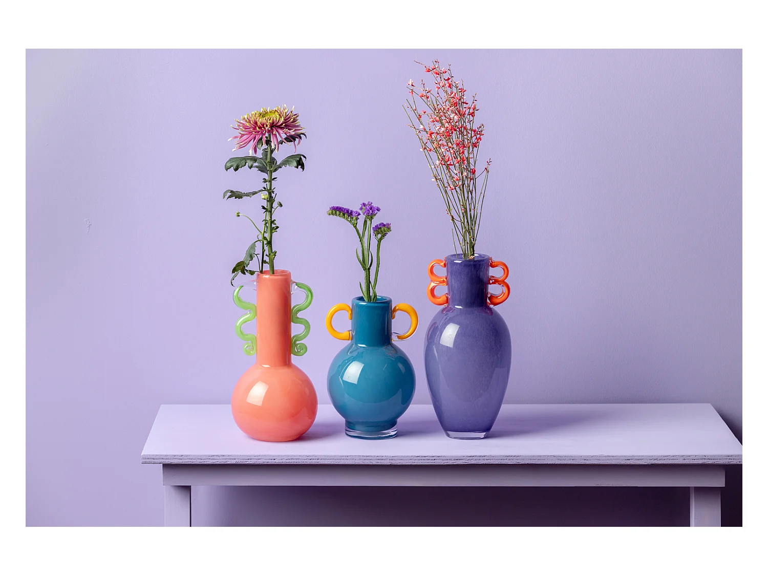 Vase Fiesta - Bleu vif