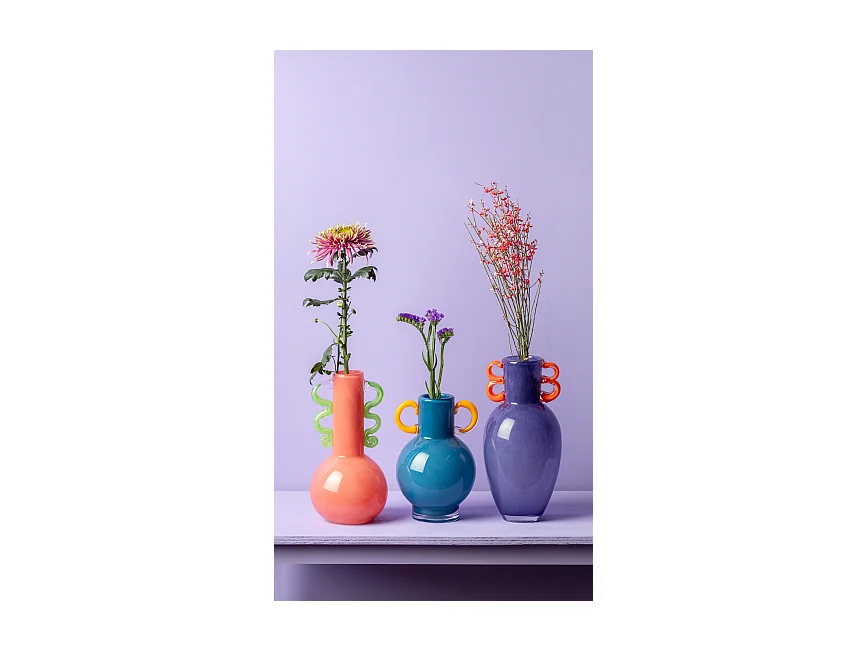 Vase Fiesta - Bleu vif
