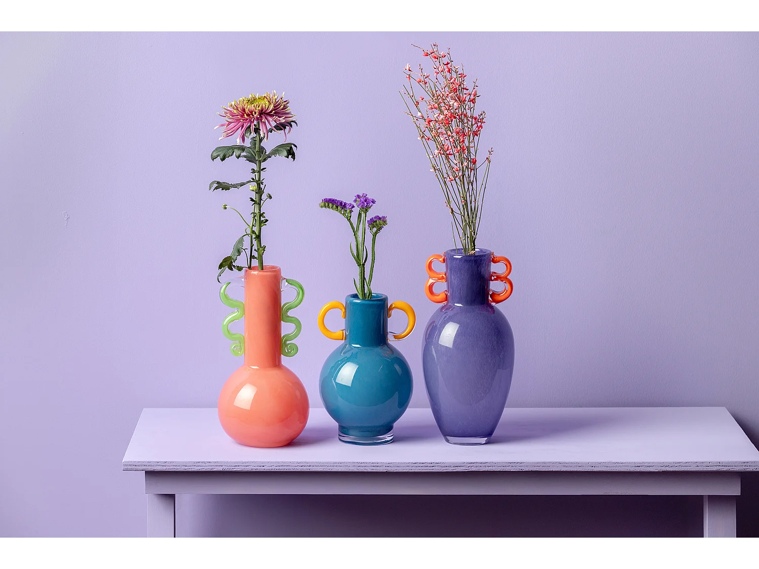 Vase Fiesta - Bleu vif