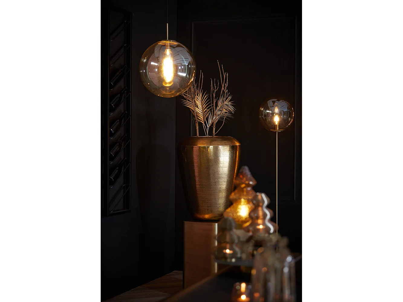 Vaas LOUIE - Ø53x89cm - Brons