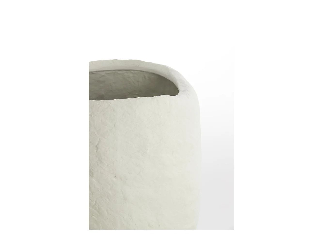 Vase TINGRI - Ø59x90cm - Blanc