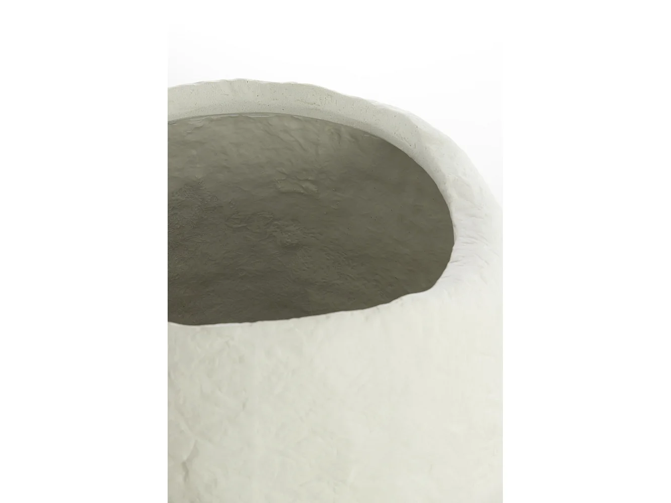 Vase TINGRI - Ø59x90cm - Blanc