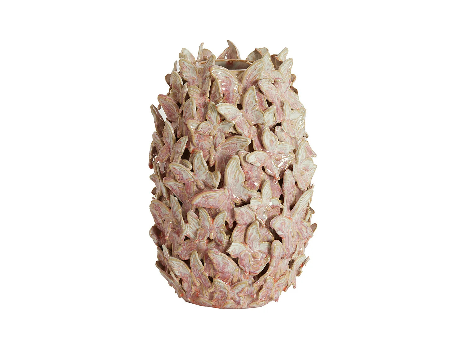 Vase MARIPOSA - Ø17x26cm - Rose