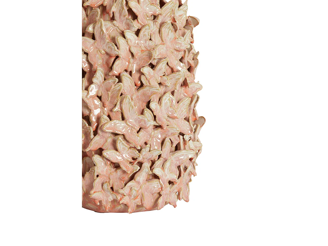 Vase MARIPOSA - Ø17x26cm - Rose