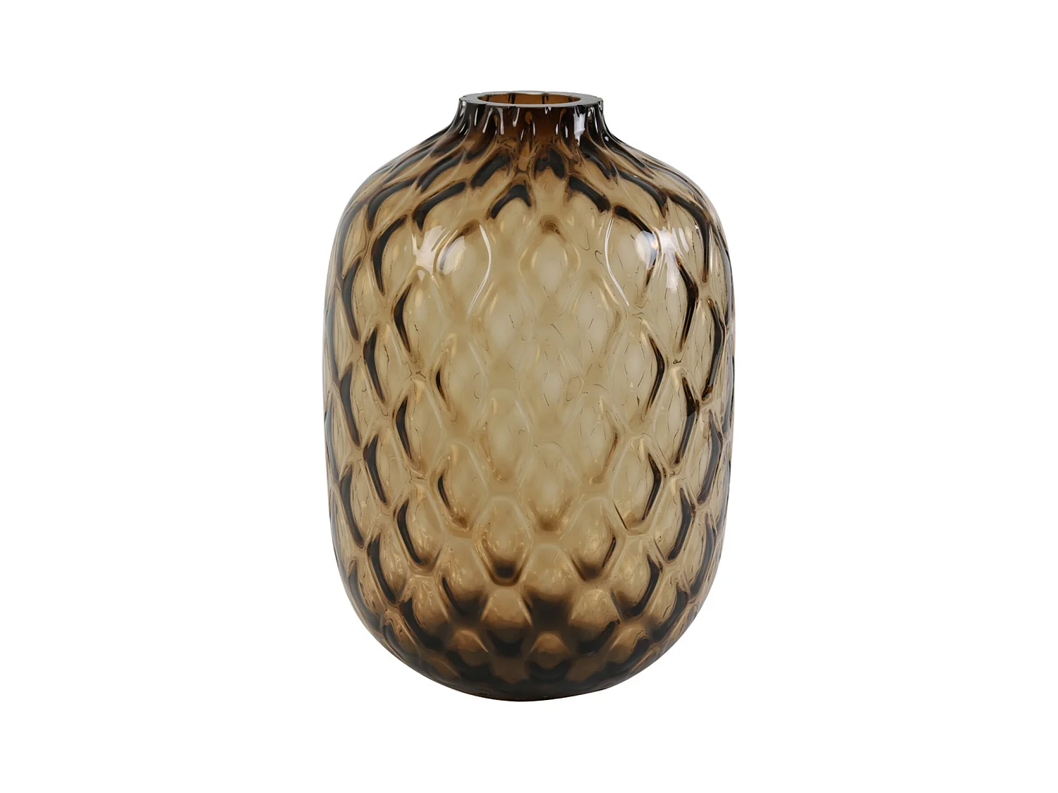 Vase CARINO - Ø29x42cm - Marron