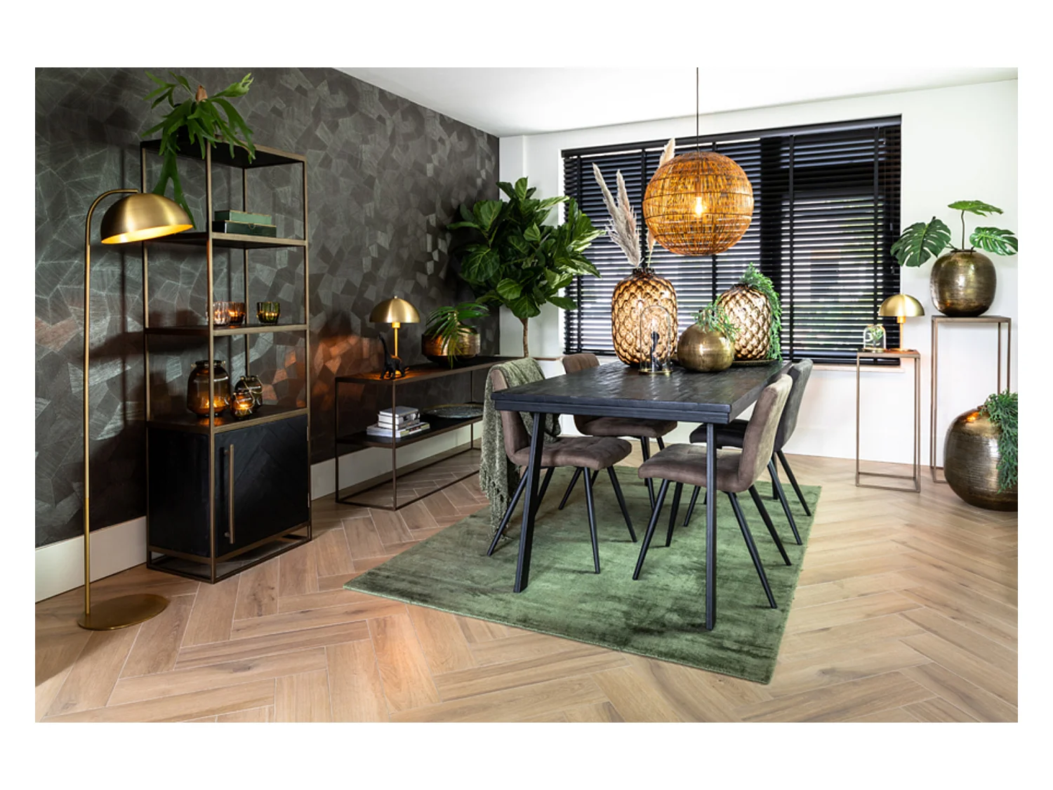 Vase CARINO - Ø29x42cm - Marron