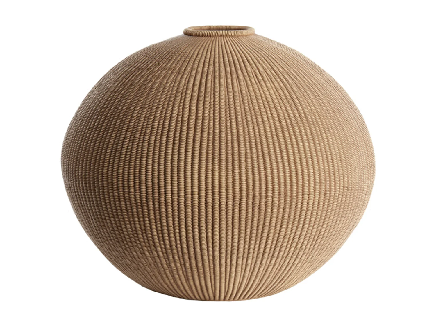 Vase VALERIE - Ø46x37cm - Marron