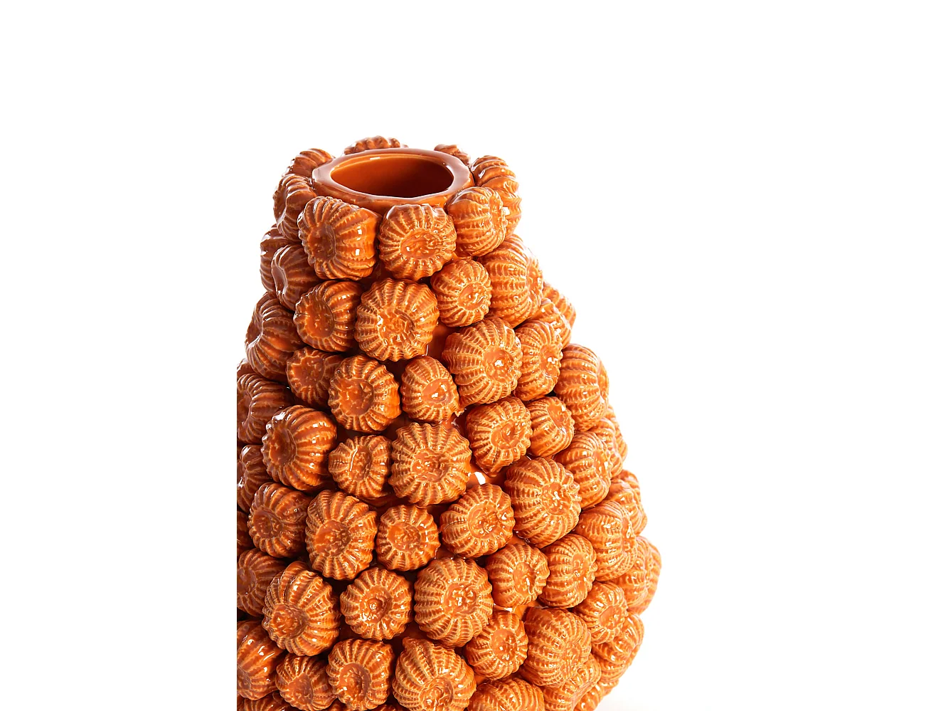 Vase FALIRO - Ø22x27cm - Orange