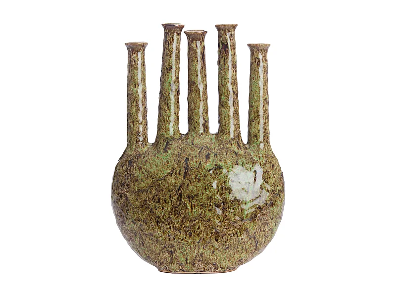Vase BEKAPO - 34x14x48cm - Vert