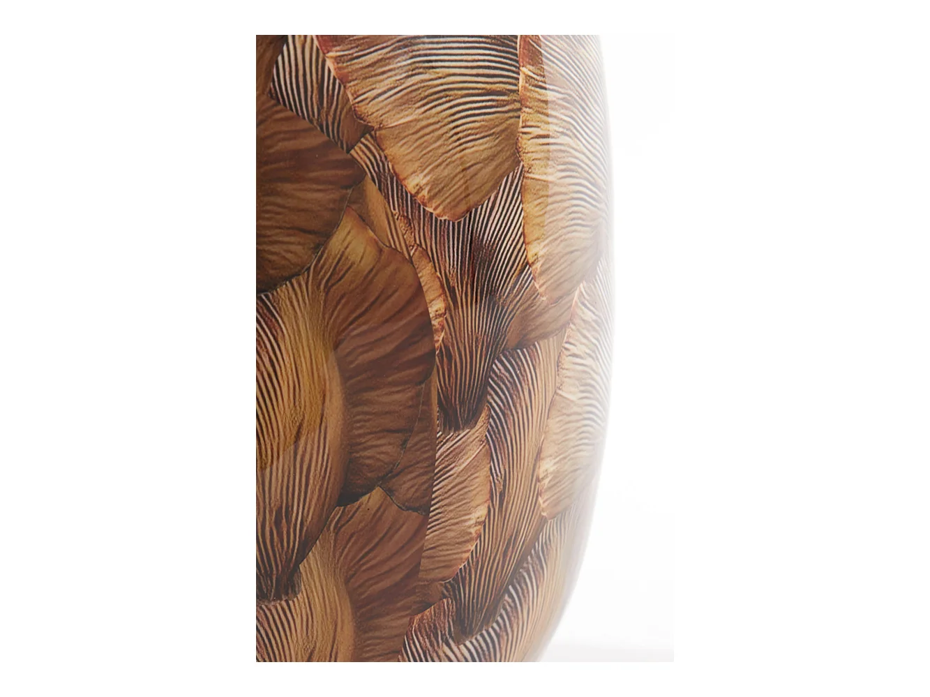 Jarrón MILOS - Ø37x40cm - Marrón