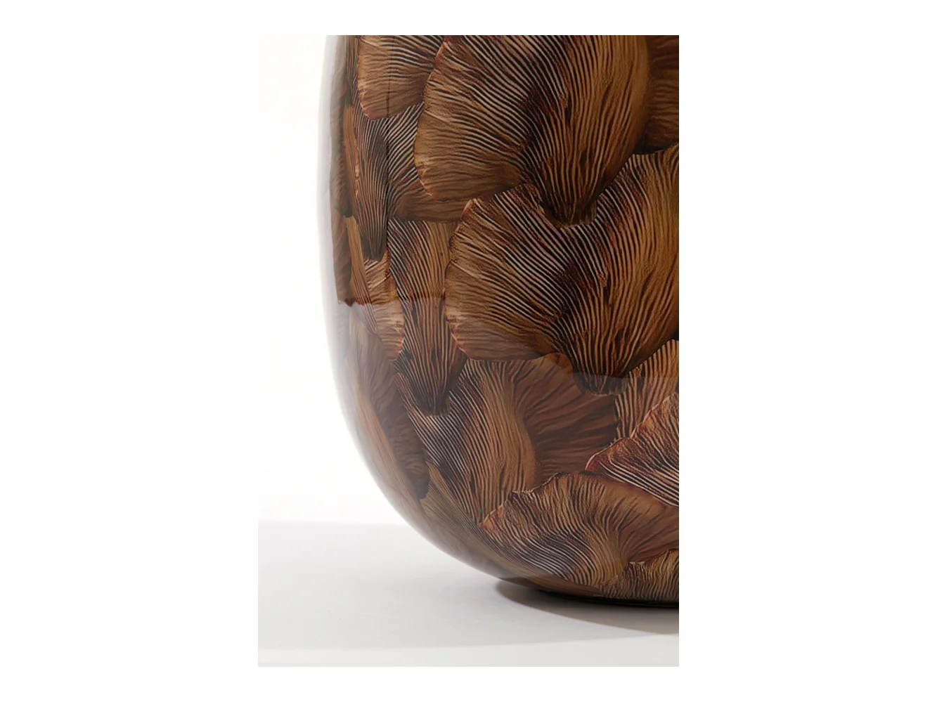 Vase MILOS - Ø37x40cm - Marron
