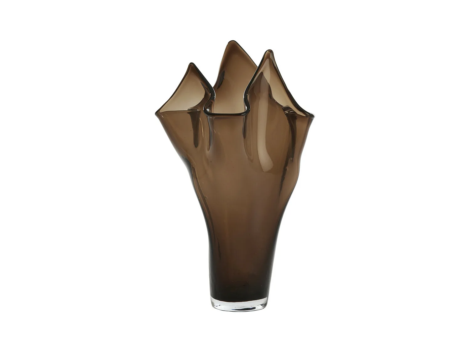 Vase AIORA - Ø22x40cm - Marron