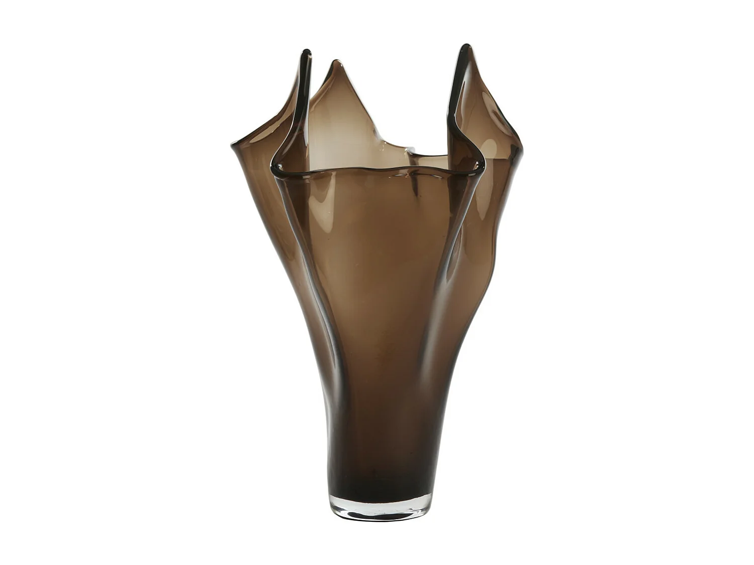 Vase AIORA - Ø22x40cm - Marron