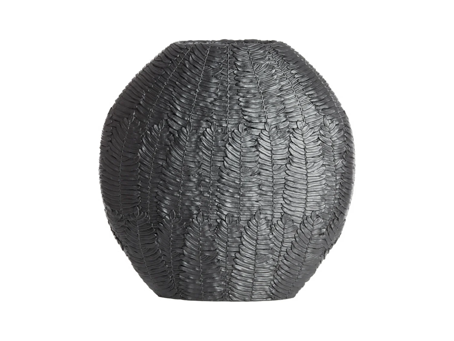Vase NIVICA - 40,5x11x40cm - Noir