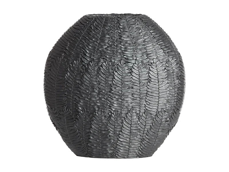 Vase NIVICA - 40,5x11x40cm - Noir