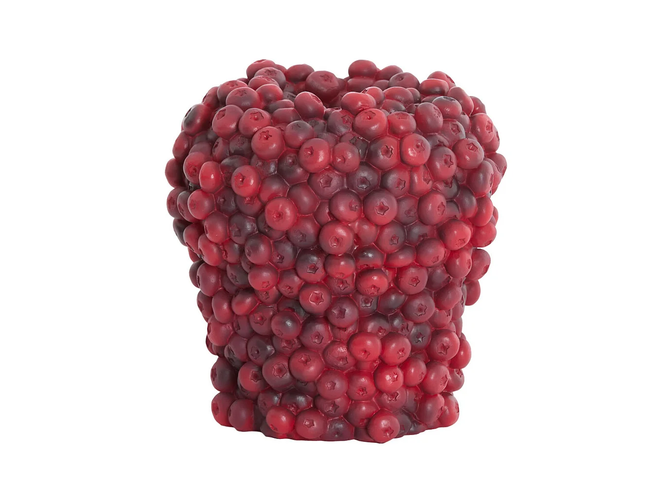 Vase BERRIES - Ø20x20,5cm - Rouge