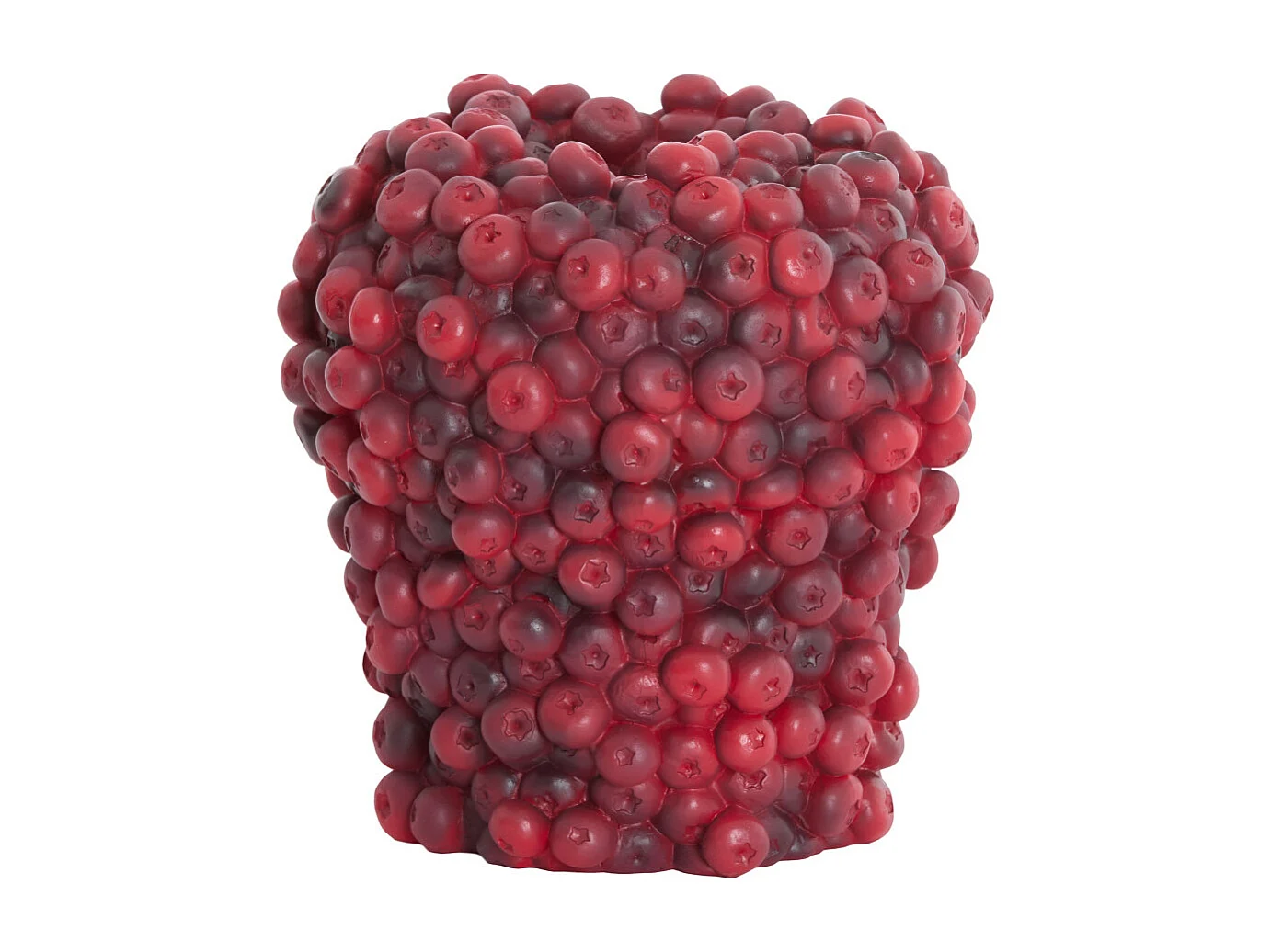 Vase BERRIES - Ø20x20,5cm - Rouge