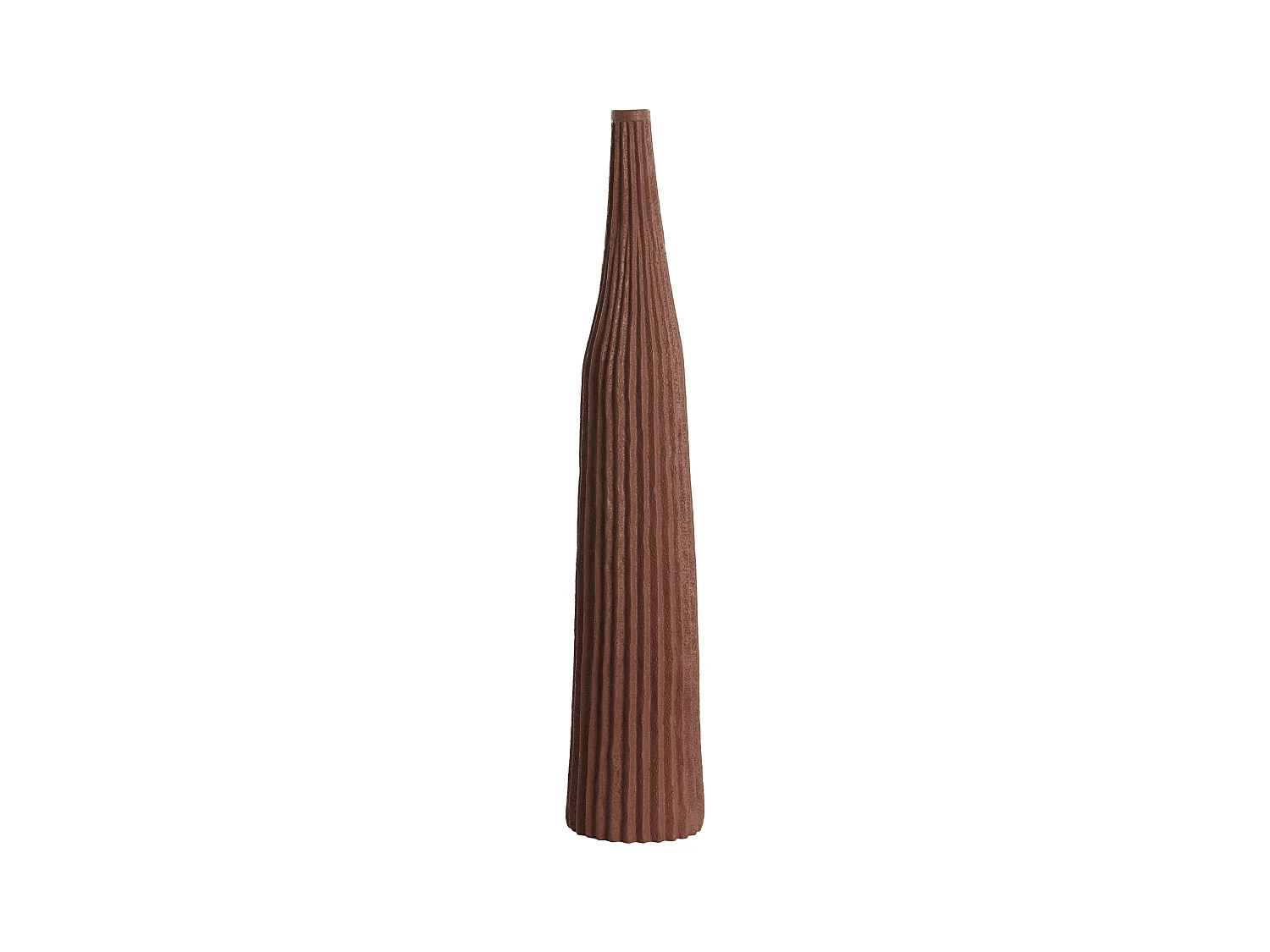 Vase NAMPALA - Ø11,5x60cm - Rouge