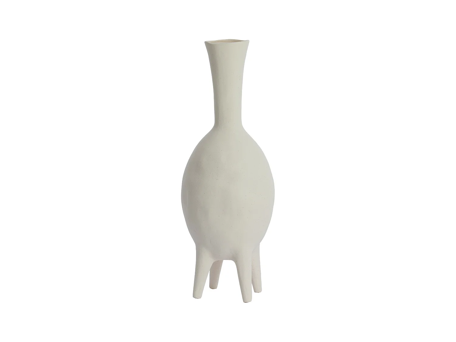 Vase NUGINA - 23x20x62,5cm - Blanc