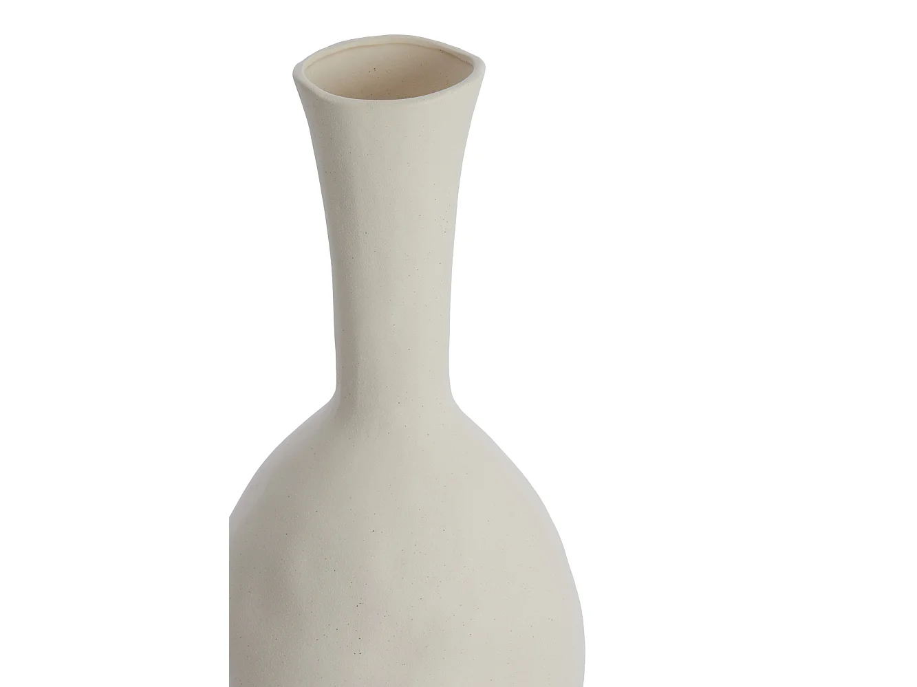 Vase NUGINA - 23x20x62,5cm - Blanc