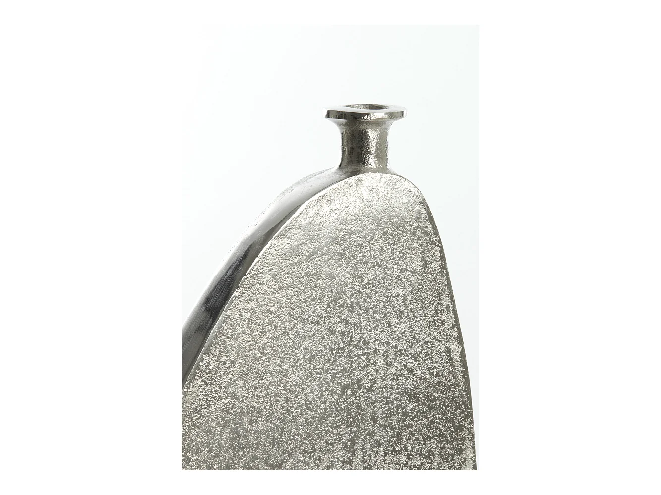 Vase OBIDO - 21x4x36cm - Argent