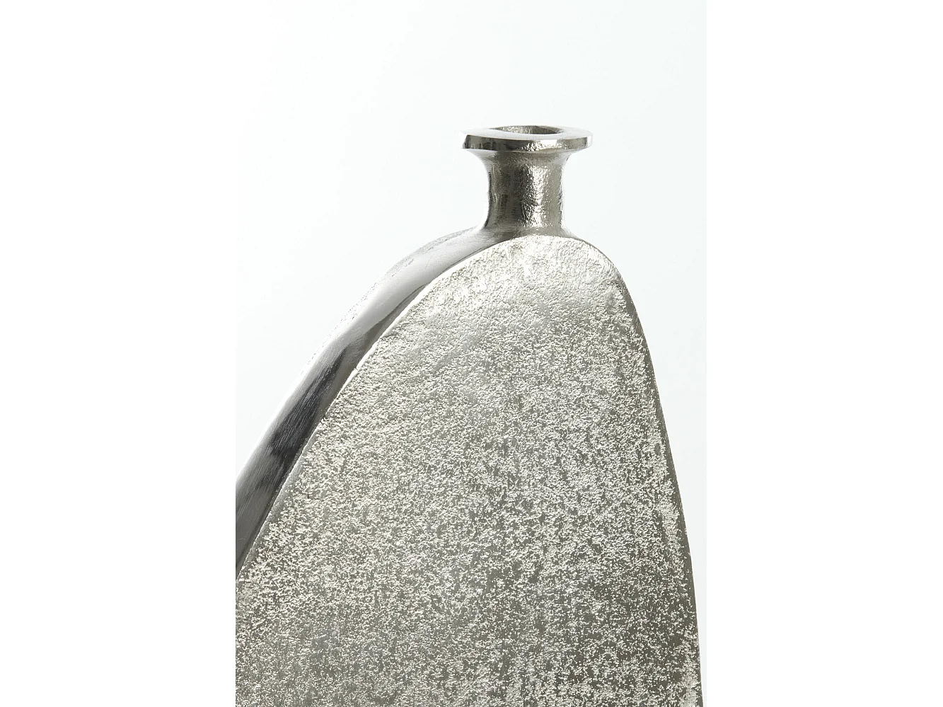 Vase OBIDO - 21x4x36cm - Argent