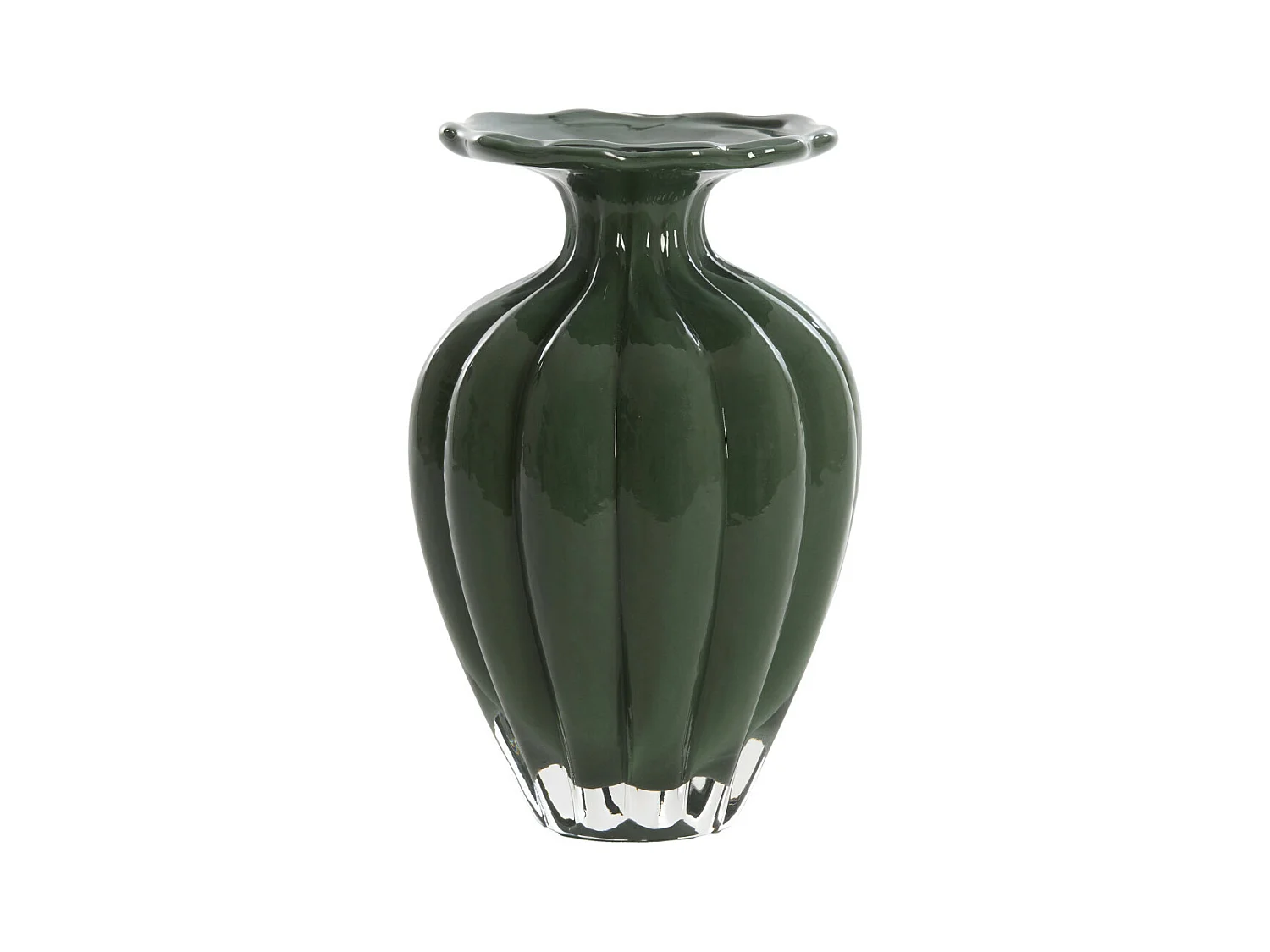 Vase ZOFIO - Ø16,5x24,5cm - Vert