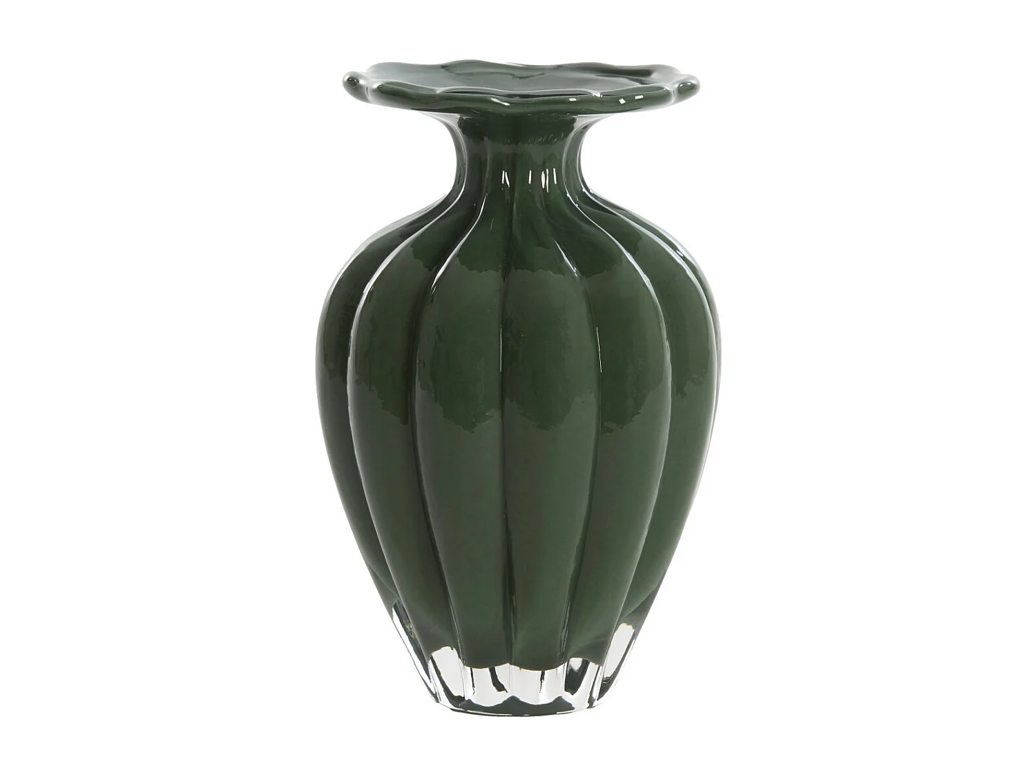 Vase ZOFIO - Ø16,5x24,5cm - Vert