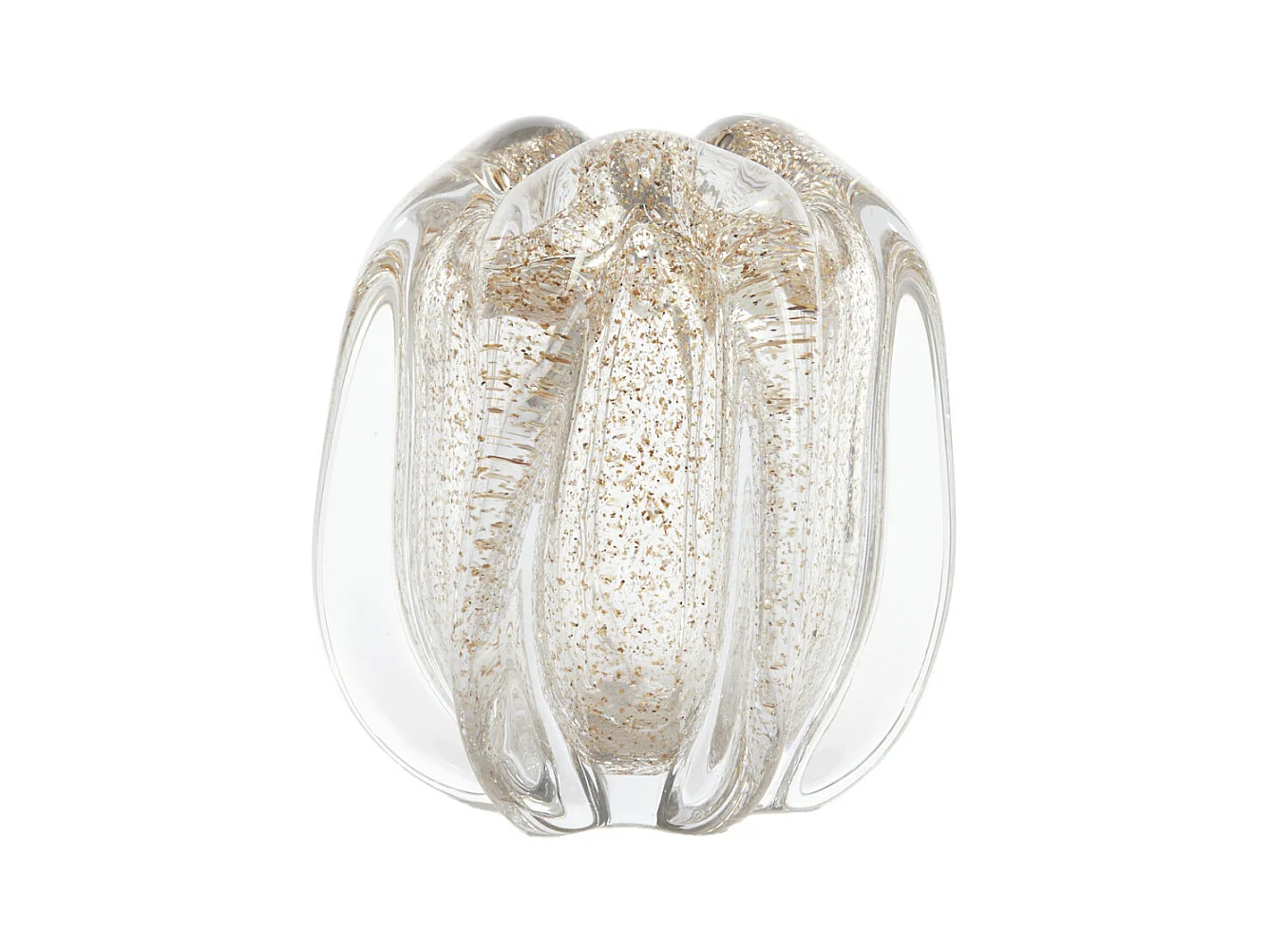 Vase MURELA - Ø14,5x16cm - Transparent