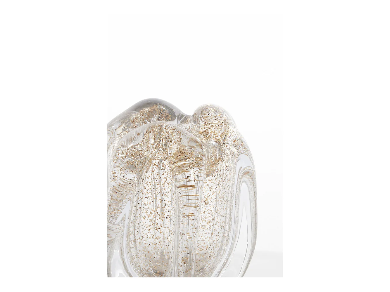 Vase MURELA - Ø14,5x16cm - Transparent