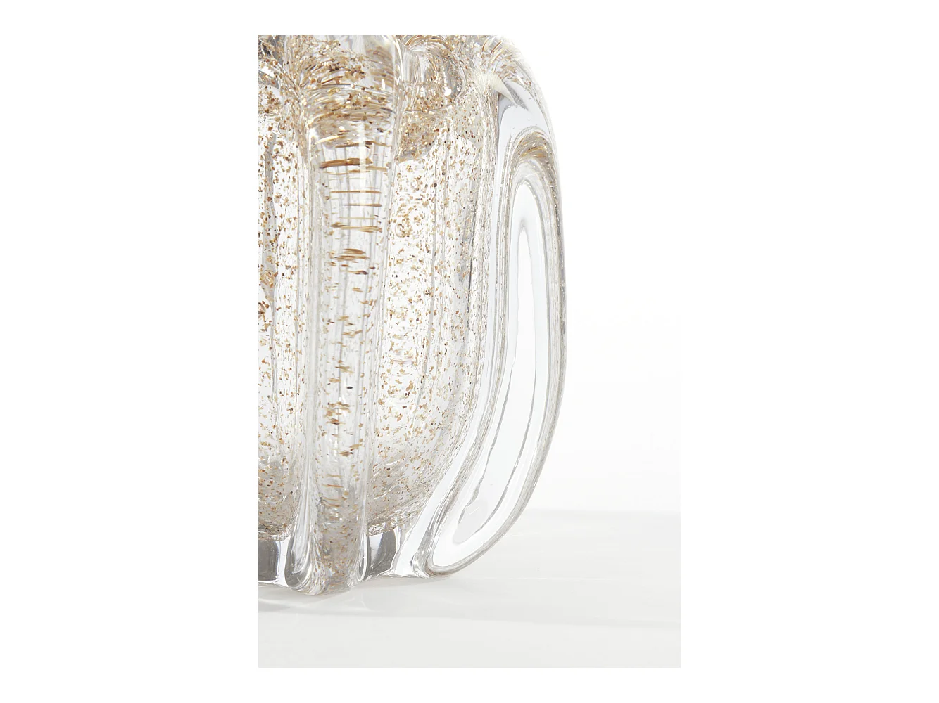 Vase MURELA - Ø14,5x16cm - Transparent