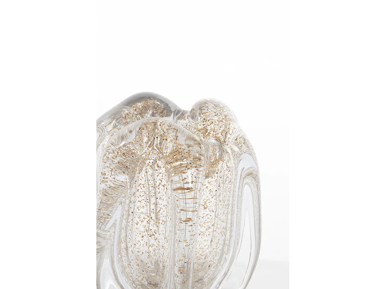 Vase MURELA - Ø14,5x16cm - Transparent